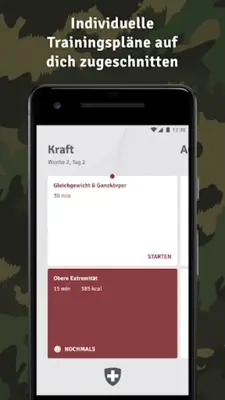 ready – fit for #teamarmee android App screenshot 6